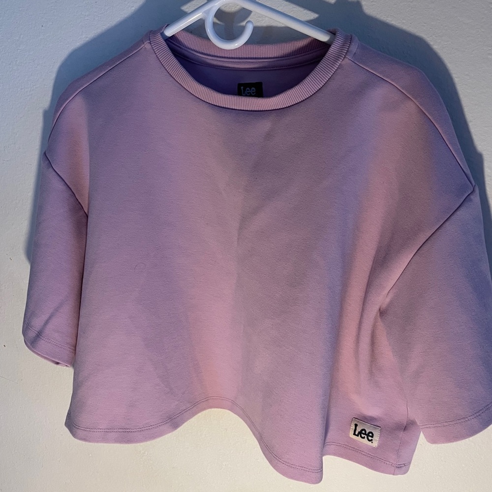 Lee Lavender Crop Top